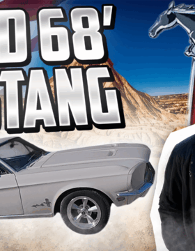 MUSTANG 68′ : LA DAME BLANCHE