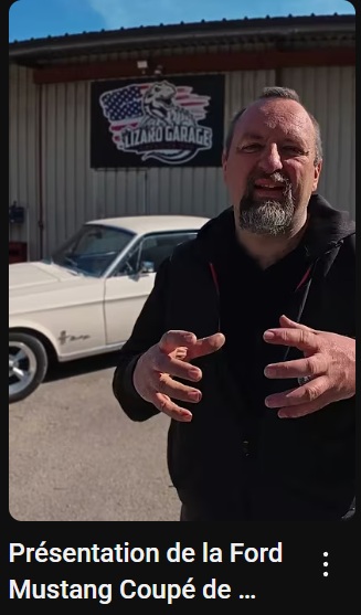 présentation mustang 1968 v8 289ci ou 302ci