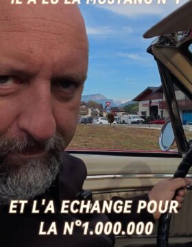 Il a eu les 2 mustangs les plus symboliques