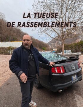 Les mustangs adorent les trottoirs