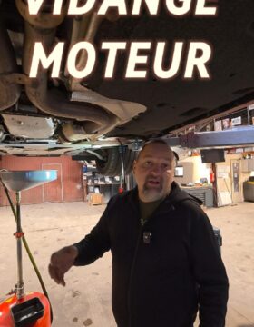 VIDANGE MOTEUR